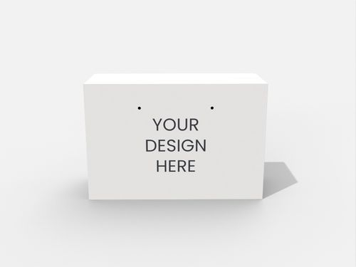 Auto bottome snap lock boxes reverse tuck end suitcases mockup 112471